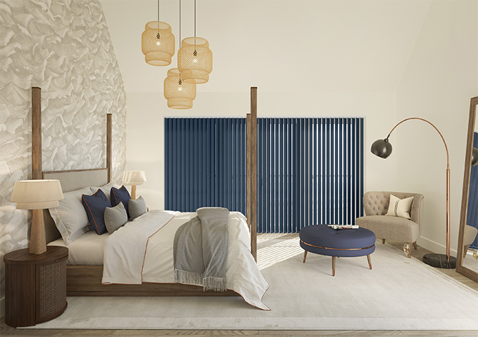 Roma (FR), Dark Blue - Vertical Blind - Image 8